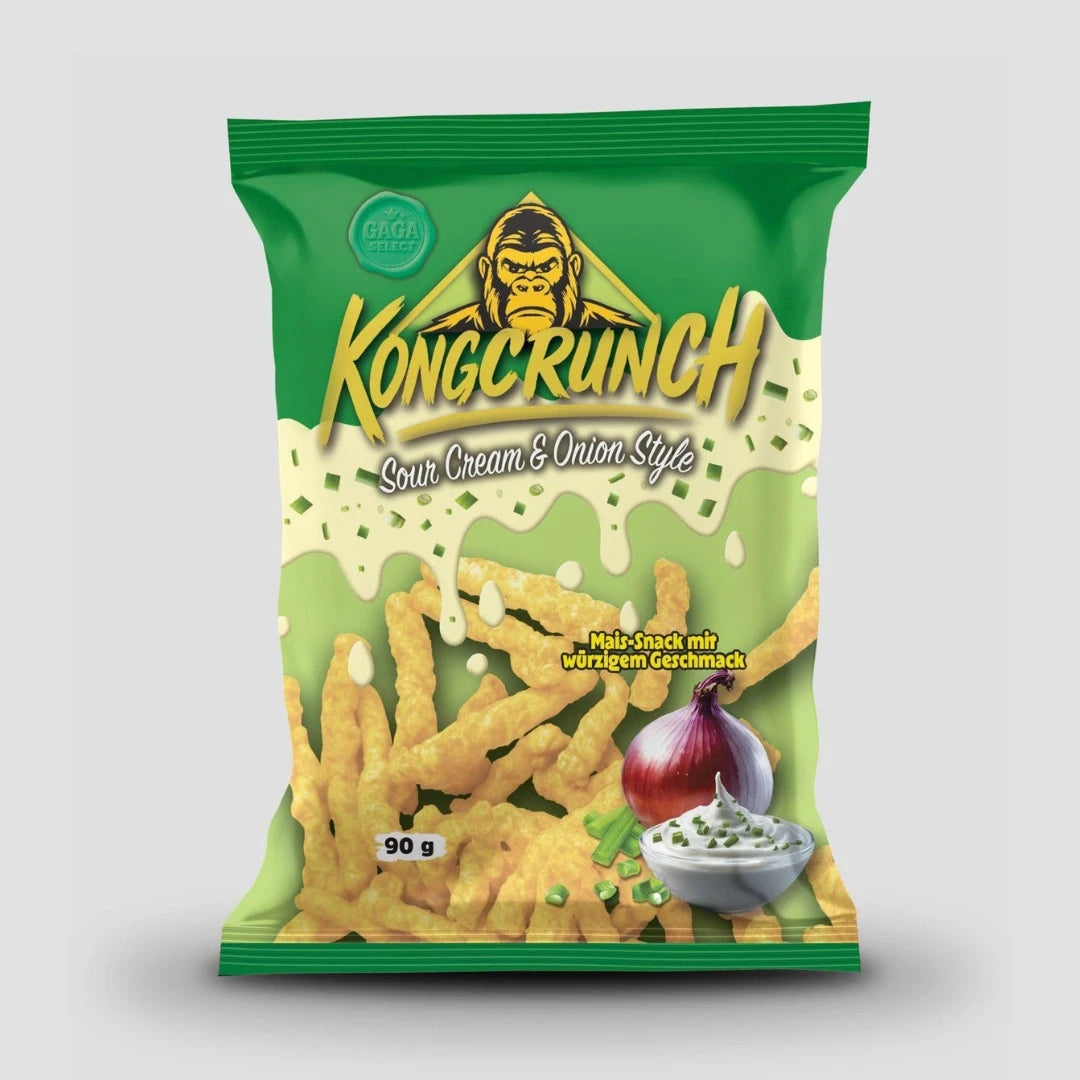 Kongcrunch - Sour Cream & Onion 90g
