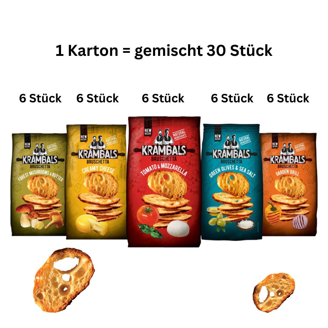 Krambals Brotchips 5-fach vorsortiert 70g