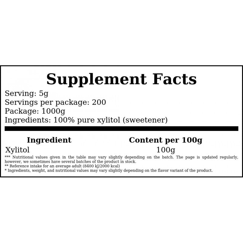 Ksylitol - 1000g
