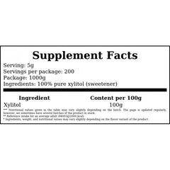 Ksylitol - 1000g