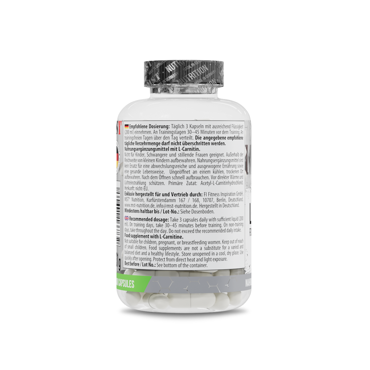 L-Carnitine Acetyl 180 Kapseln
