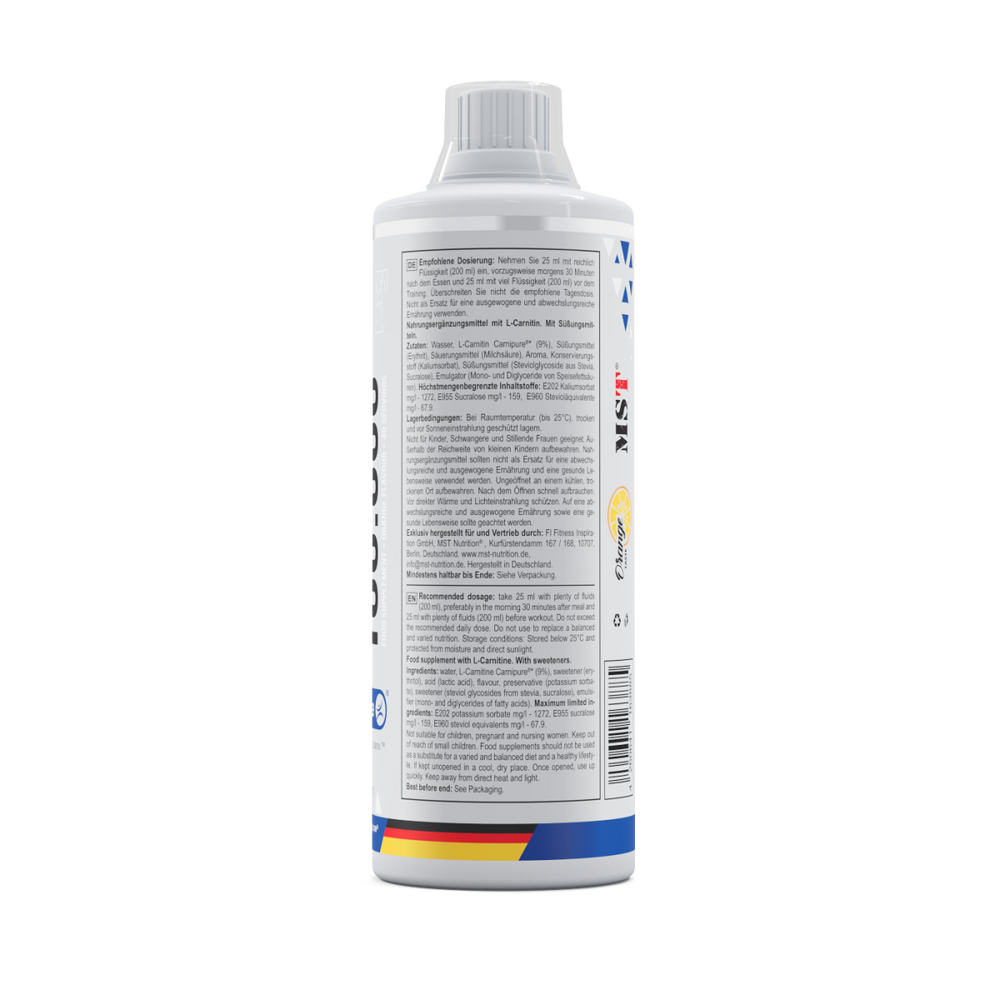 L-Carnitine Carnipure 100 000 Orange 1000 ml