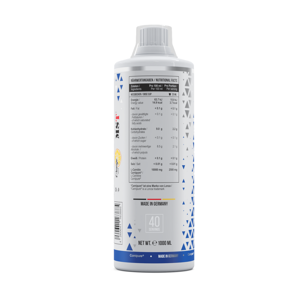 L-Carnitine Carnipure 100 000 Orange 1000 ml