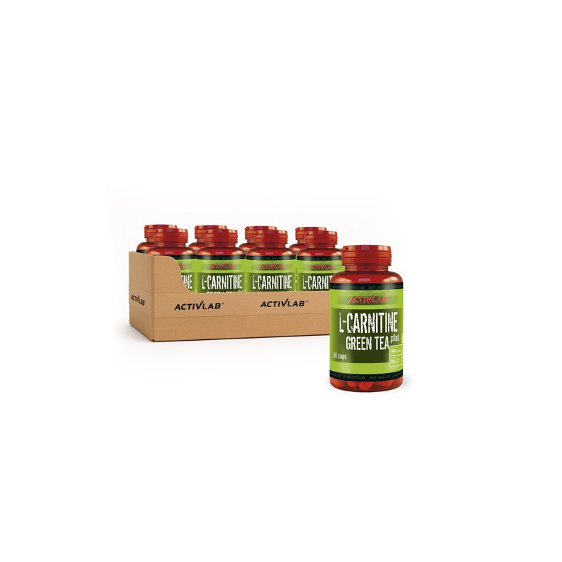 L-Carnitine + Green Tea - 60caps. x9