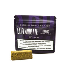 La Plaquette - CBD Hash - Cookies - 10g