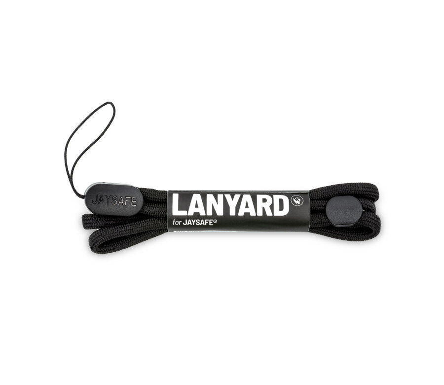 LANYARD for JAYSAFE® - Black - Display - 12 Stück