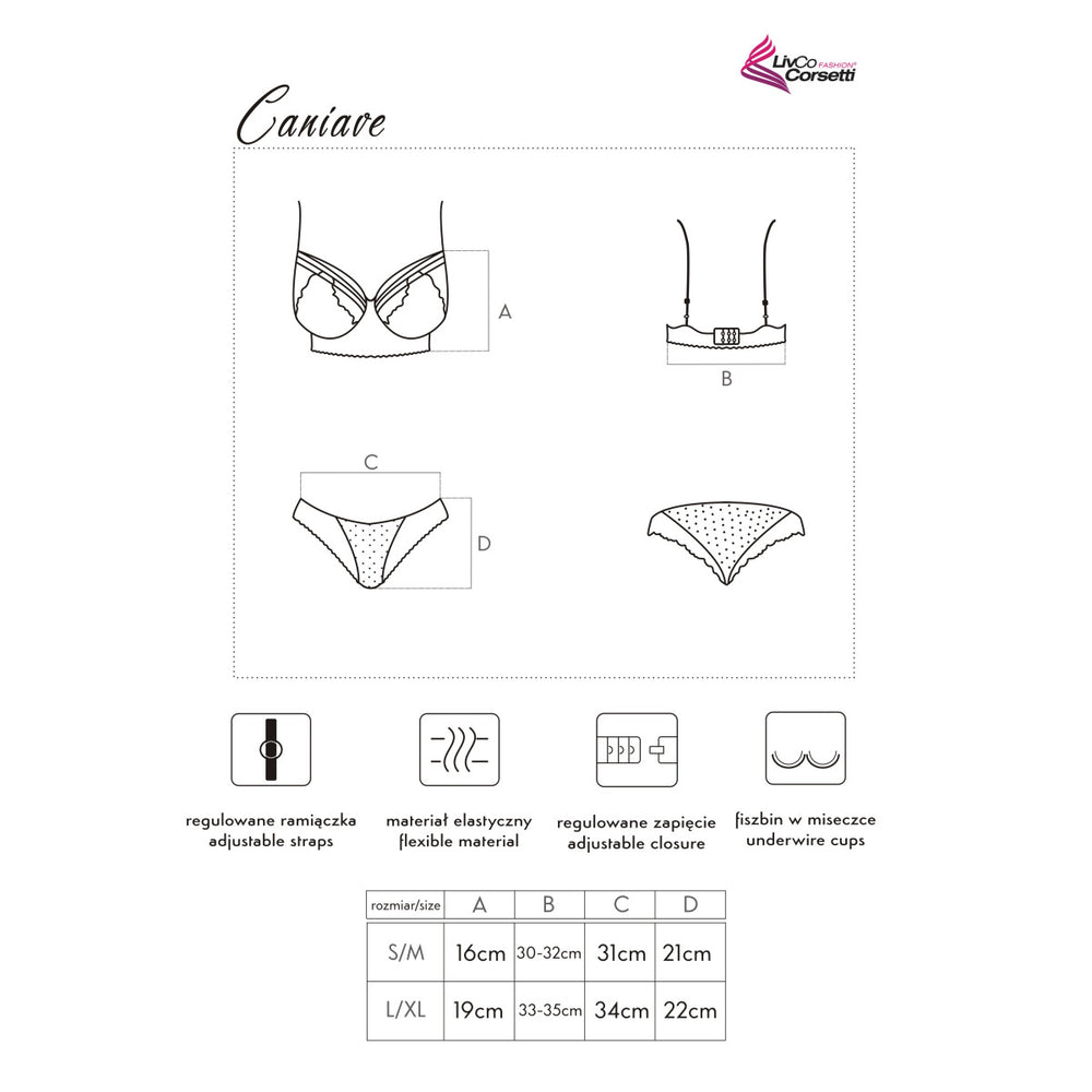 LC Canivae 2pcs set black