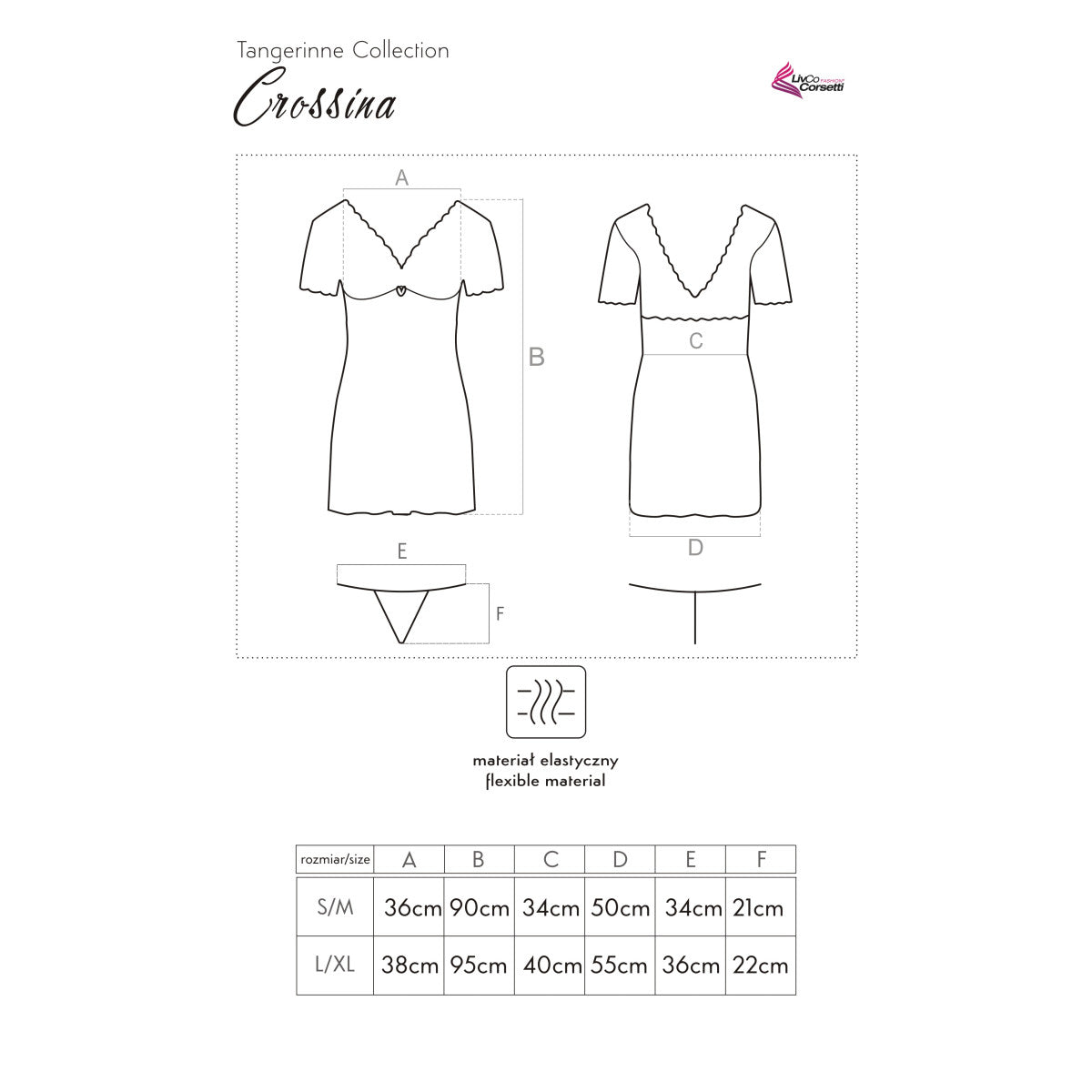 LC Crossina chemise red