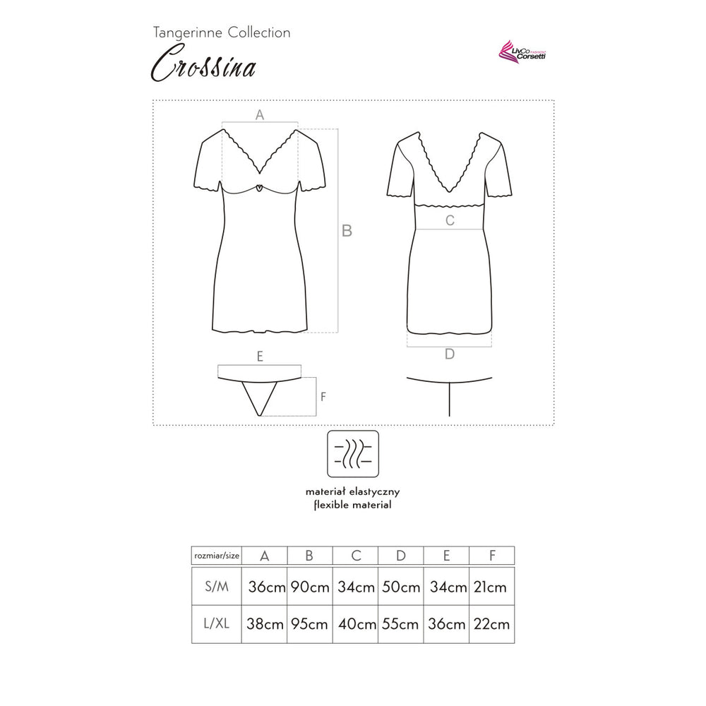 LC Crossina chemise red