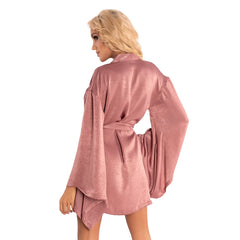 LC Faomi dressing gown powder