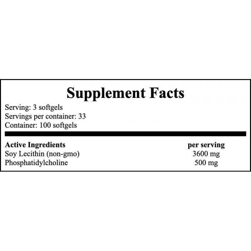 Lecithin - 100sgels x12