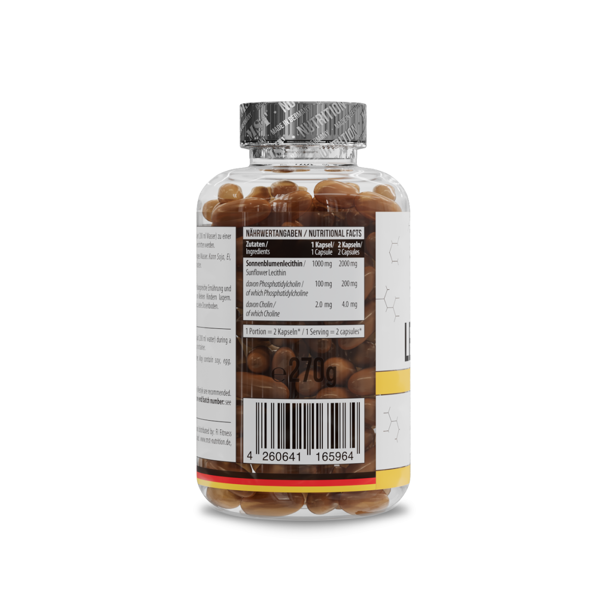 Lecithin Sunflower 180 Kapseln