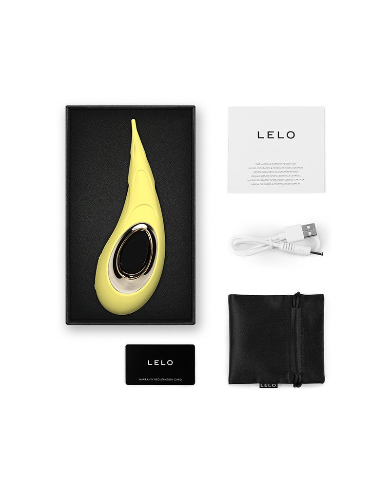 LELO – Dot Cruise – Klitoris-Pin-Point-Vibrator – Gelb