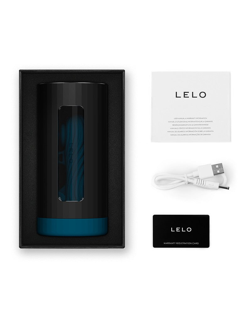 LELO - F1S V3 XL Interaktiver Masturbator mit App - Blau