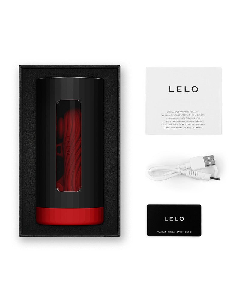 LELO - F1S V3 XL Interaktiver Masturbator mit App - Rot
