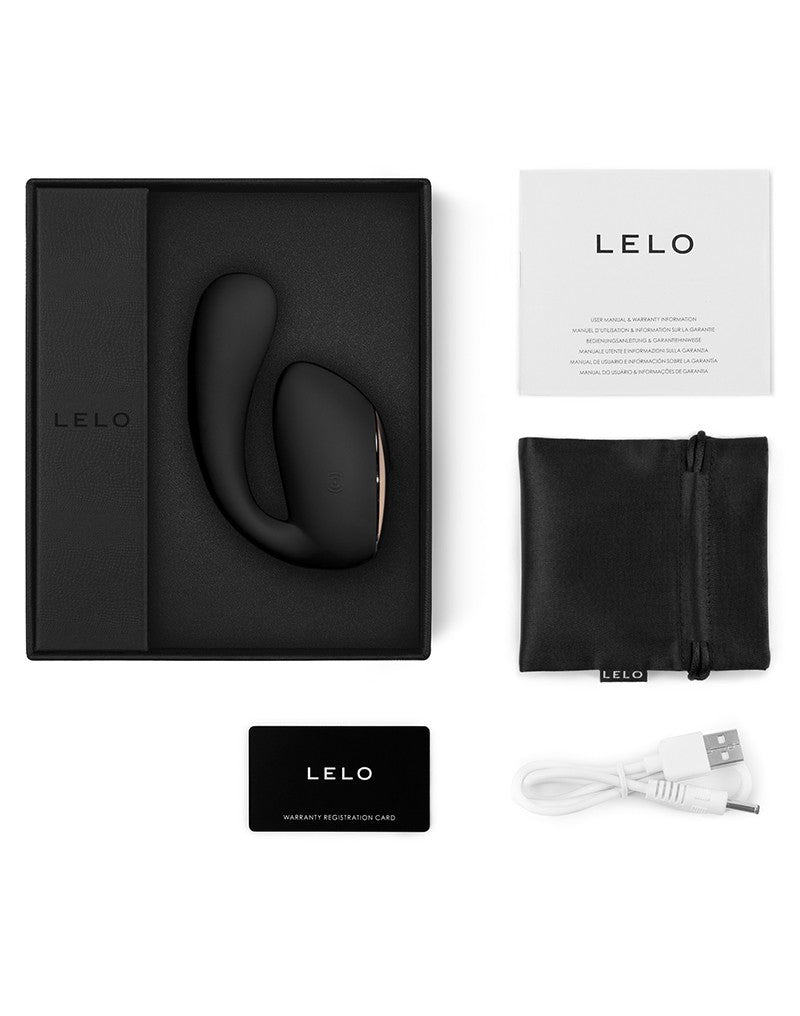 LELO - IDA Wave - Massagegerät mit dualer Stimulation (mit App-Steuerung) - Schwarz