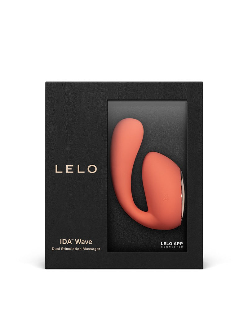 LELO - IDA Wave - Massagegerät mit dualer Stimulation (mit App-Steuerung) - Koralle