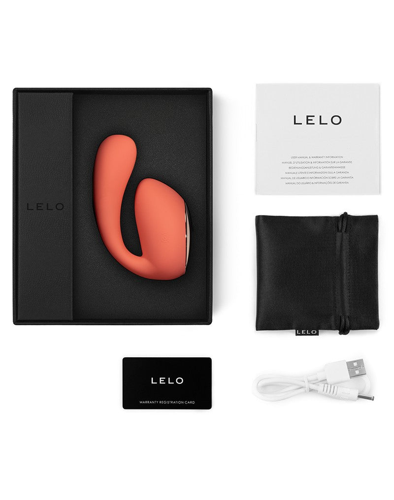 LELO - IDA Wave - Massagegerät mit dualer Stimulation (mit App-Steuerung) - Koralle