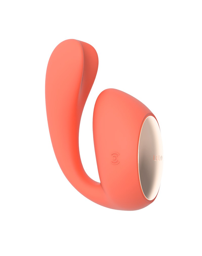 LELO - IDA Wave - Massagegerät mit dualer Stimulation (mit App-Steuerung) - Koralle