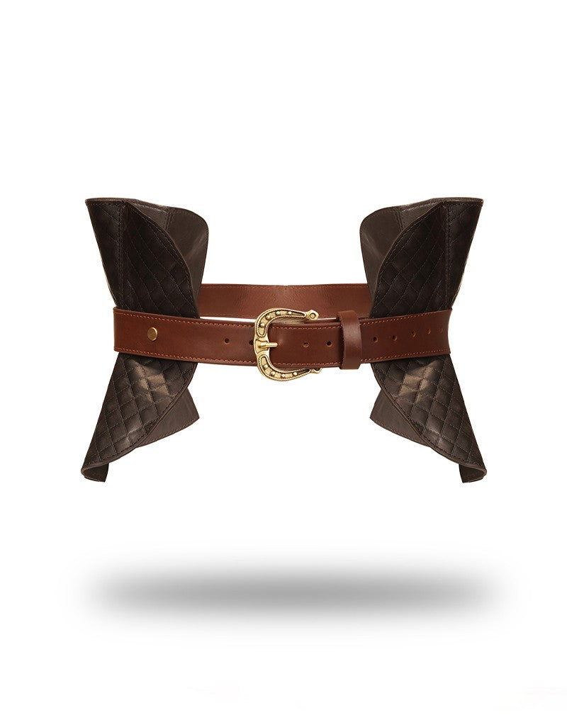 Amorable by Rimba - Korsett mit G-String, Handschuhen und Strümpfen - Schwarz