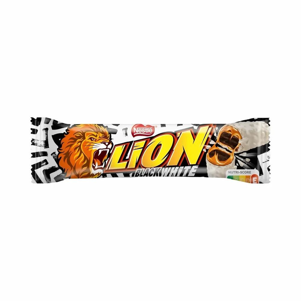 Lion Black & White Riegel 42g