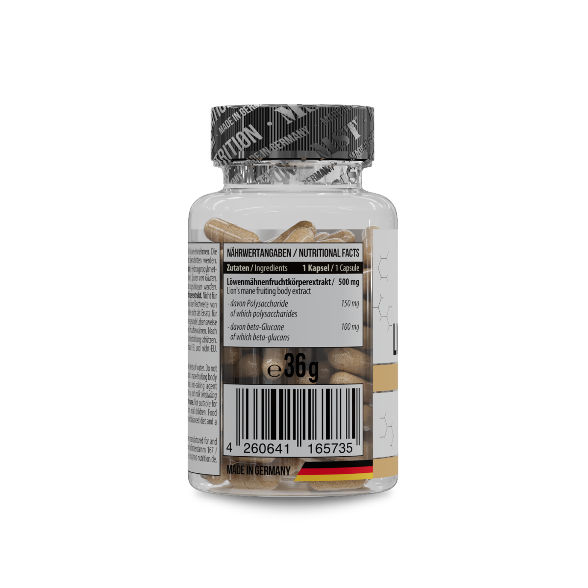 Lions Mane Mushroom 60 Kapseln