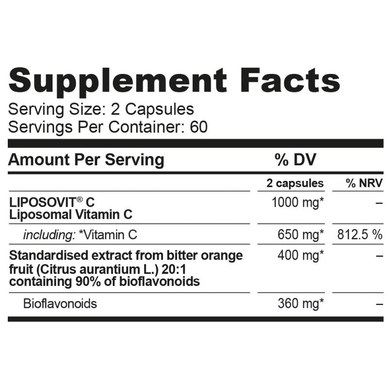 Liposovit C 1000 - 60vcaps.