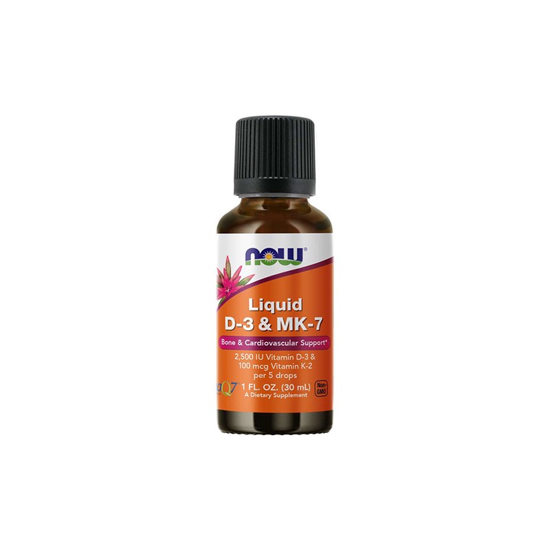 Liquid D-3 & MK-7 - 30ml - Vitamin D3 K2 MK7