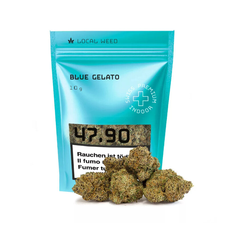 Local Weed - Indoor CBD - Blue Gelato - 10g