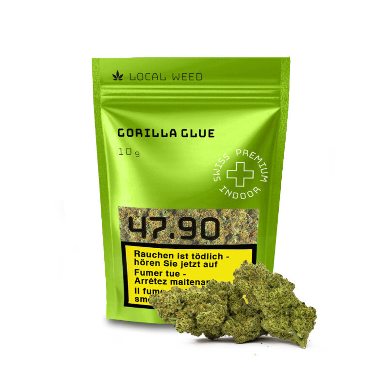 Local Weed - Indoor CBD - Gorilla Glue - 10g