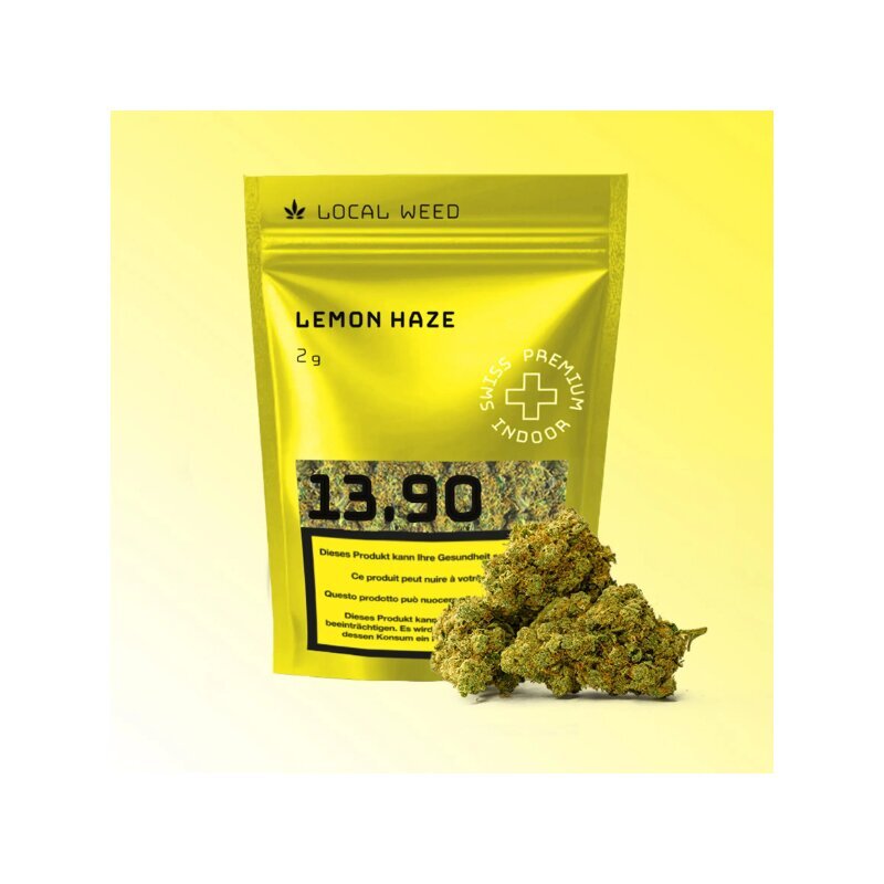 Local Weed - Indoor CBD - Lemon Haze - 2g