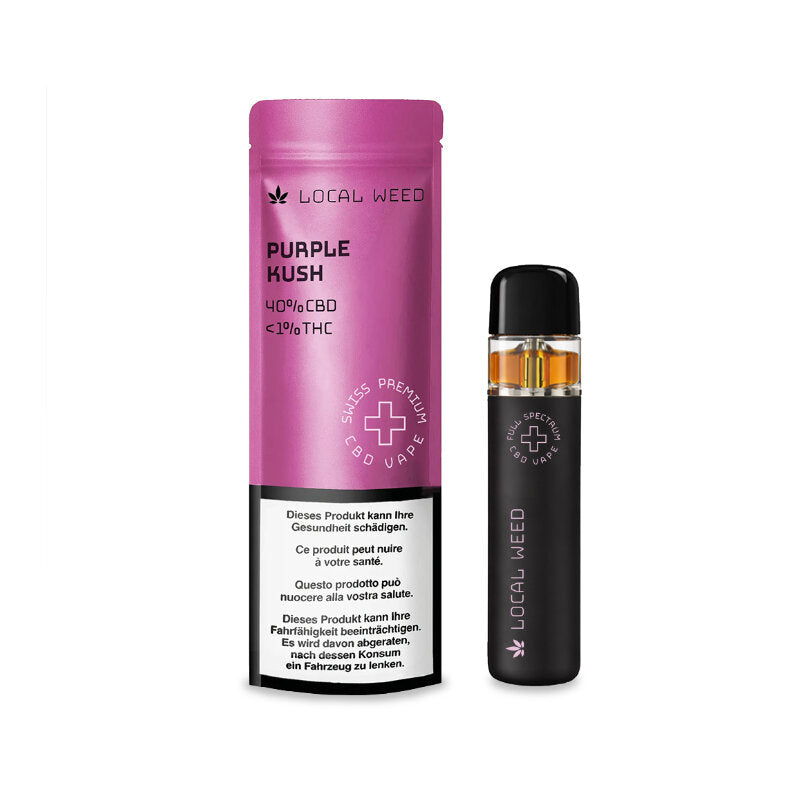 Local Weed - Vape Kit - Purple Kush - 40% CBD