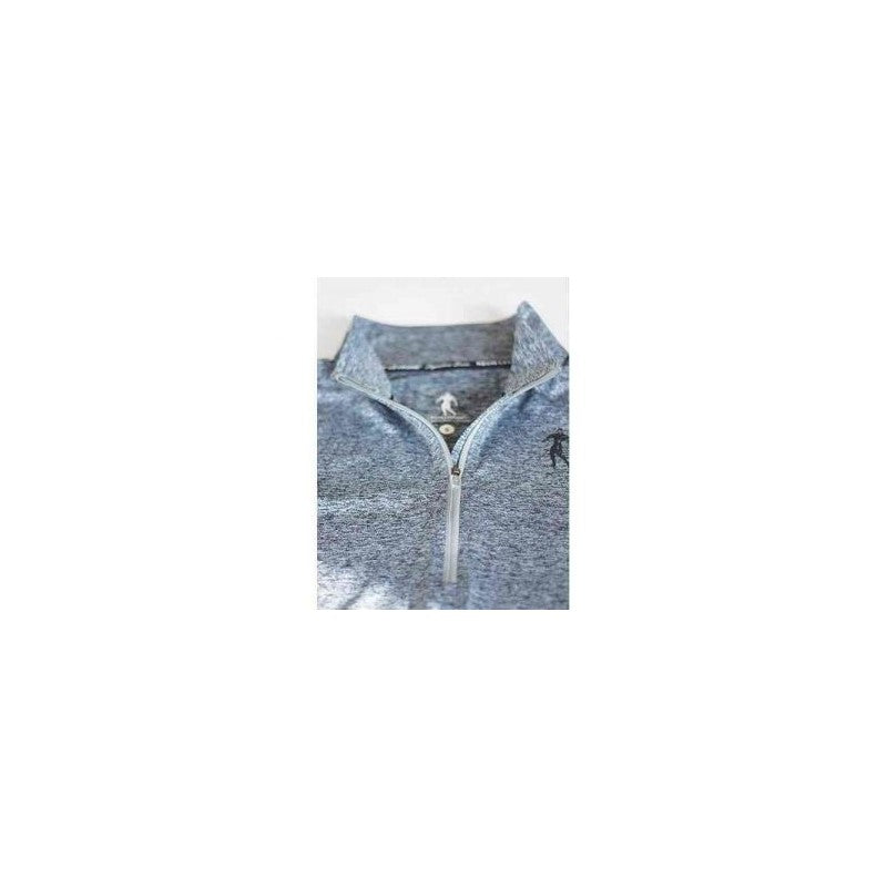 Longsleeve Woman's - Half-zip Grey - L