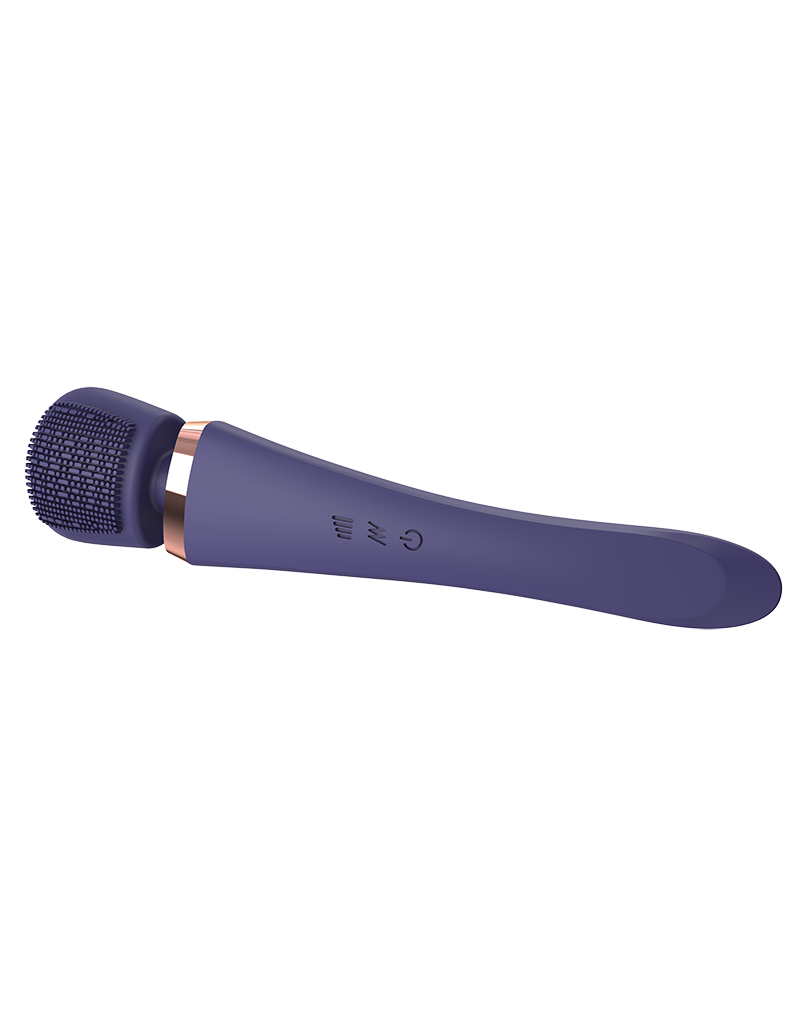 11: Love to Love - Brush Crush - Zauberstab Vibrator - Indigo