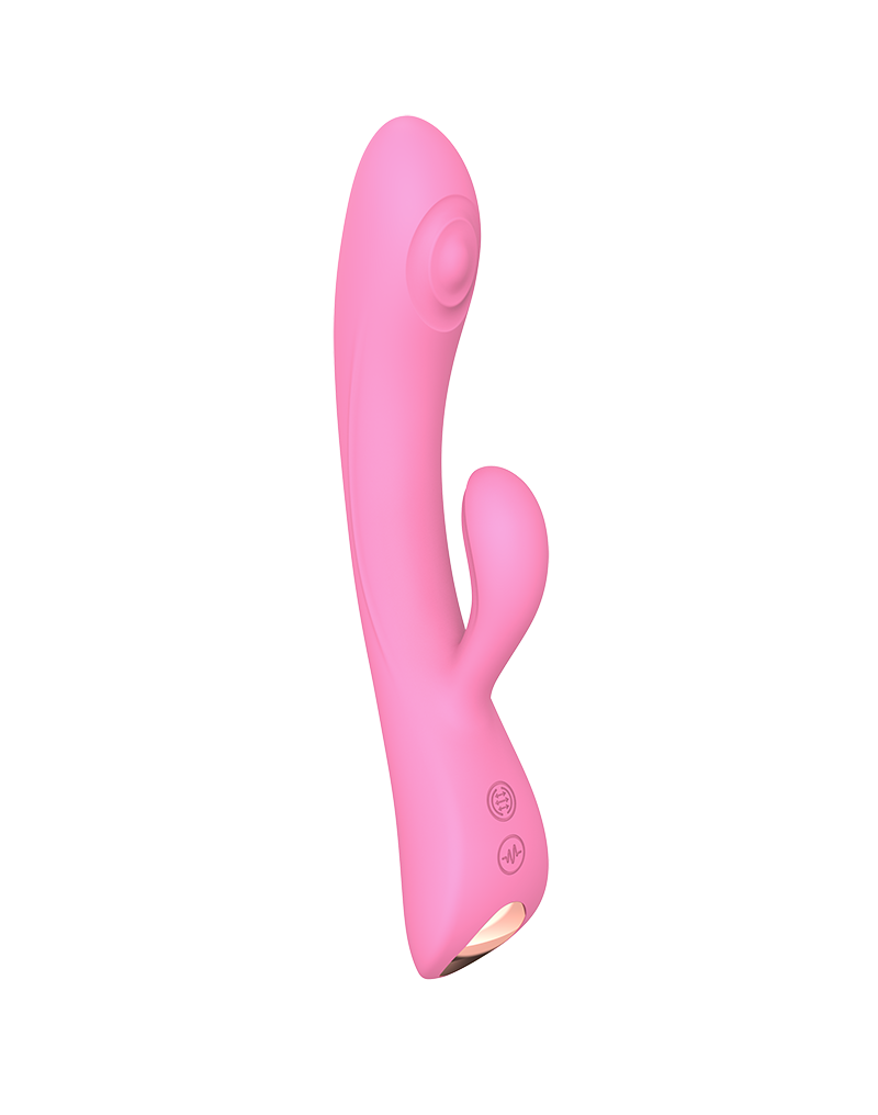3: Love to Love - Bunny & Clyde - Rabbit Vibrator - Rosa