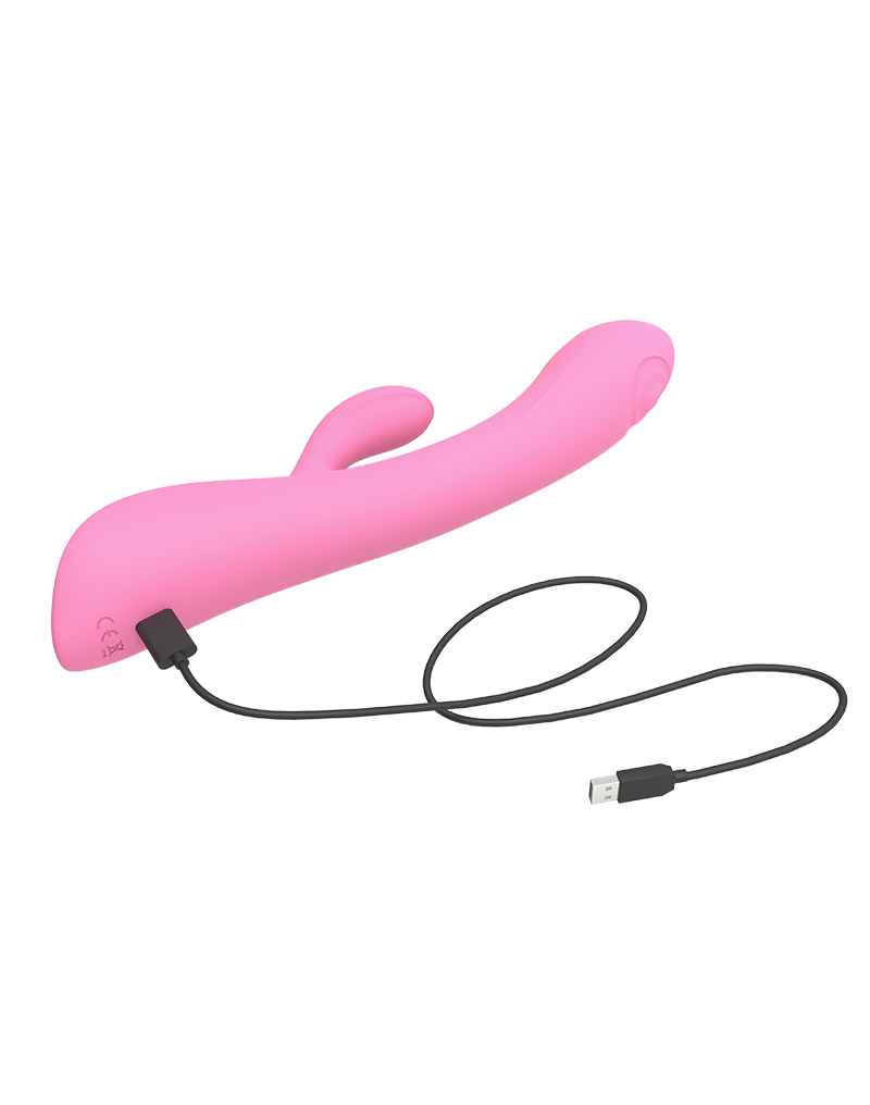 10: Love to Love - Bunny & Clyde - Rabbit Vibrator - Rosa