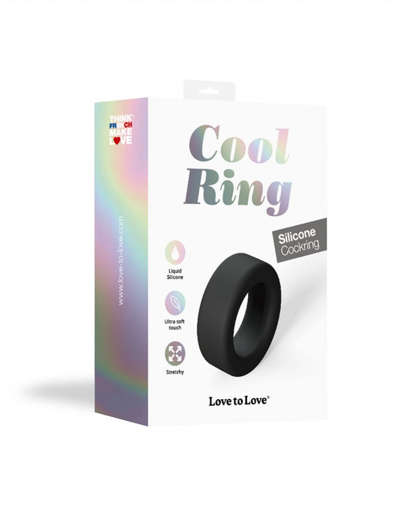 Love to Love - Cool Ring - Cockring - Schwarz