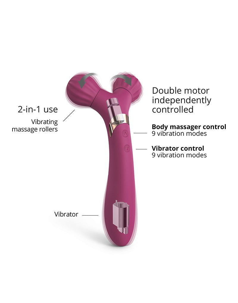 Love to Love - Fireball - Körpermassagegerät & Vibrator - Plum