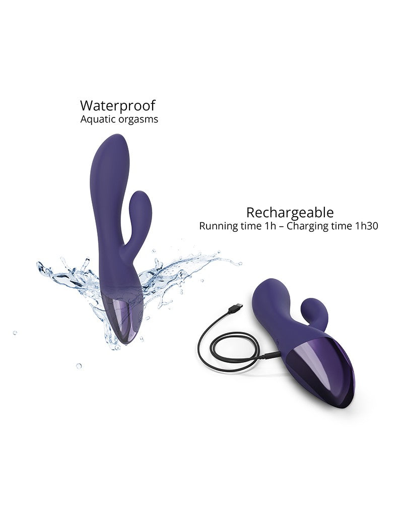 5: Love to Love - Funky Bunny - Kaninchen-Vibrator - Indigo