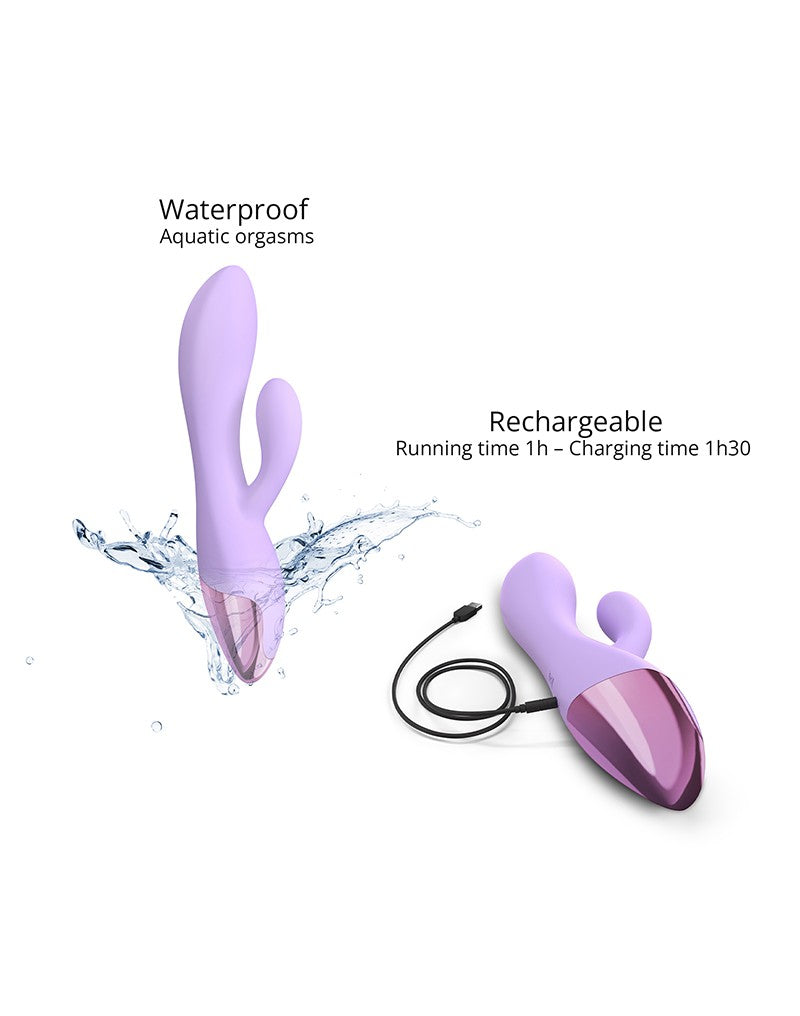 5: Love to Love - Funky Bunny - Kaninchen-Vibrator - Mauve
