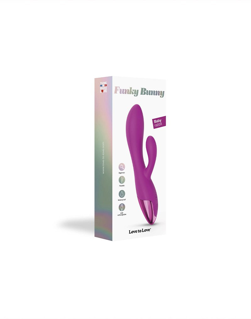 2: Love to Love - Funky Bunny - Kaninchen-Vibrator - Rosa
