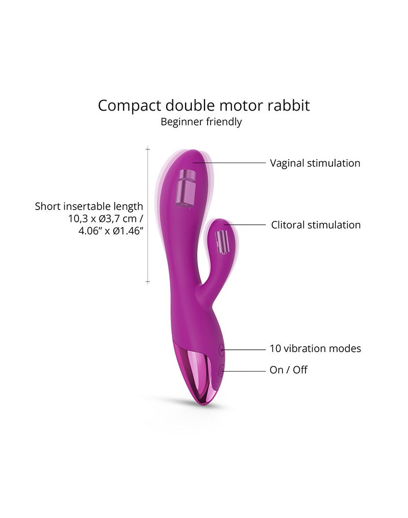 6: Love to Love - Funky Bunny - Kaninchen-Vibrator - Rosa