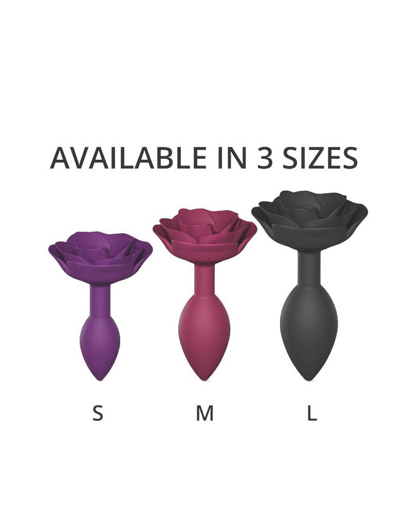 Love to Love - Open Roses Größe S - Analplug - Violett