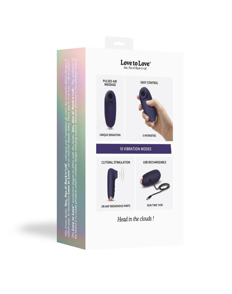 Love to Love - Pleas'air - Luftdruckstimulator - Violett
