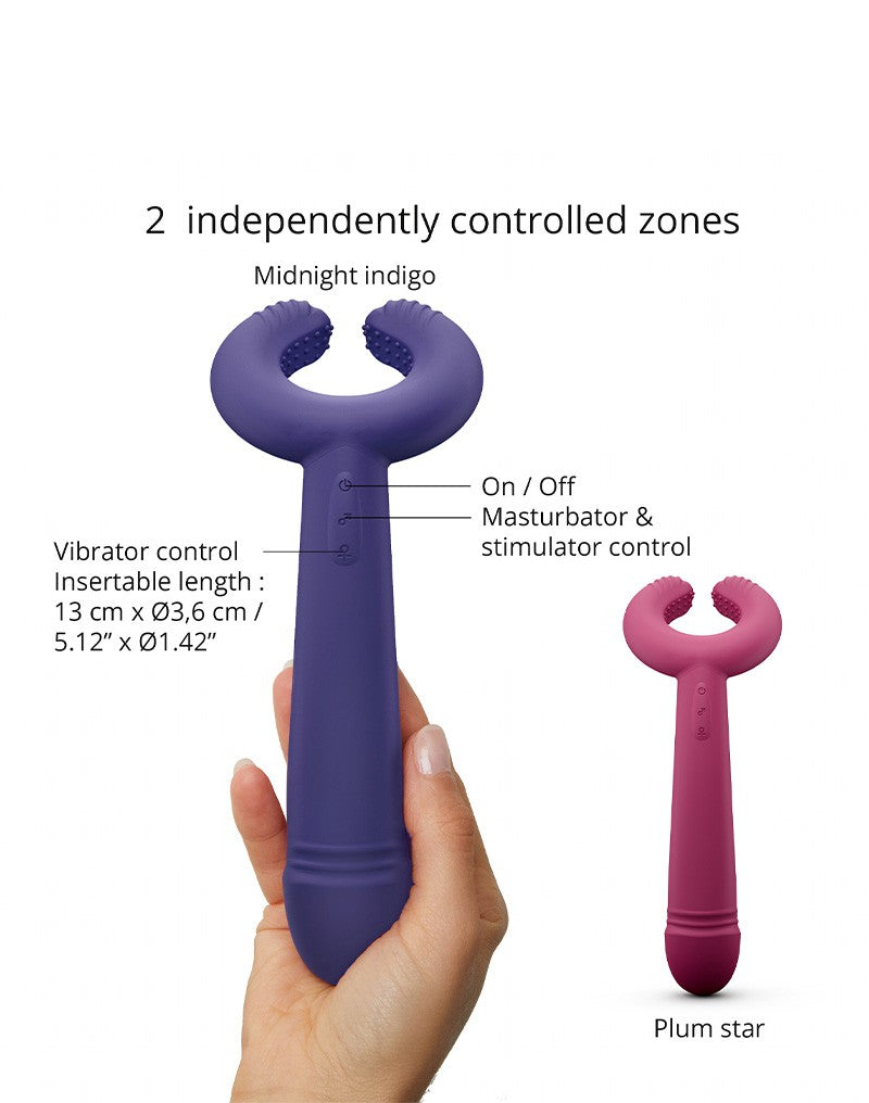 5: Love to Love - Please Me - Multi-Vibrator - Indigo