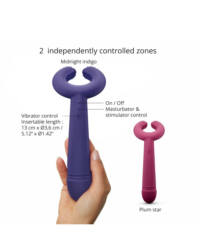 10: Love to Love - Please Me - Multi-Vibrator - Indigo