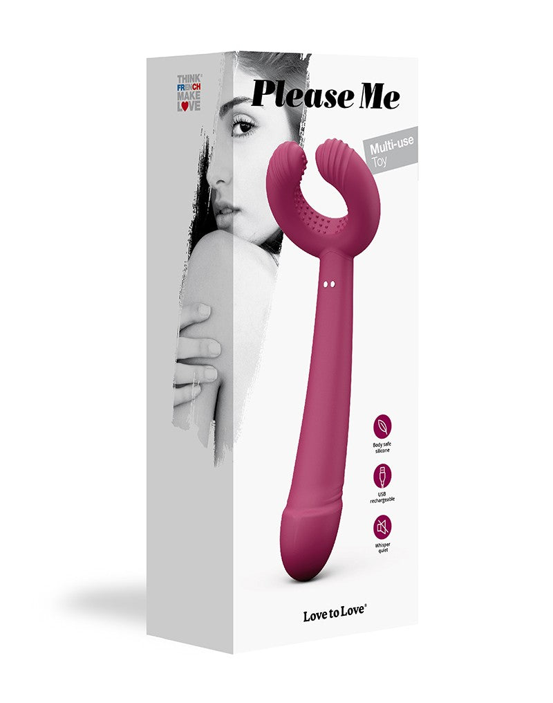 2: Love to Love - Please Me - Multi Vibrator - Plum