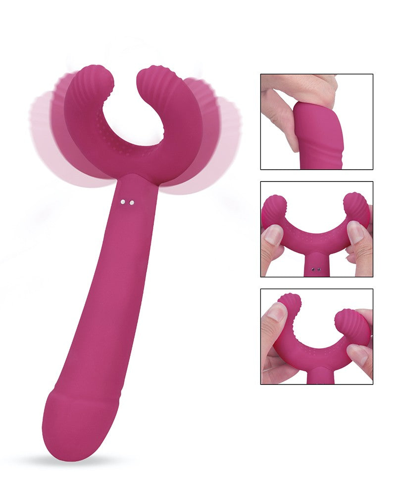 10: Love to Love - Please Me - Multi Vibrator - Plum