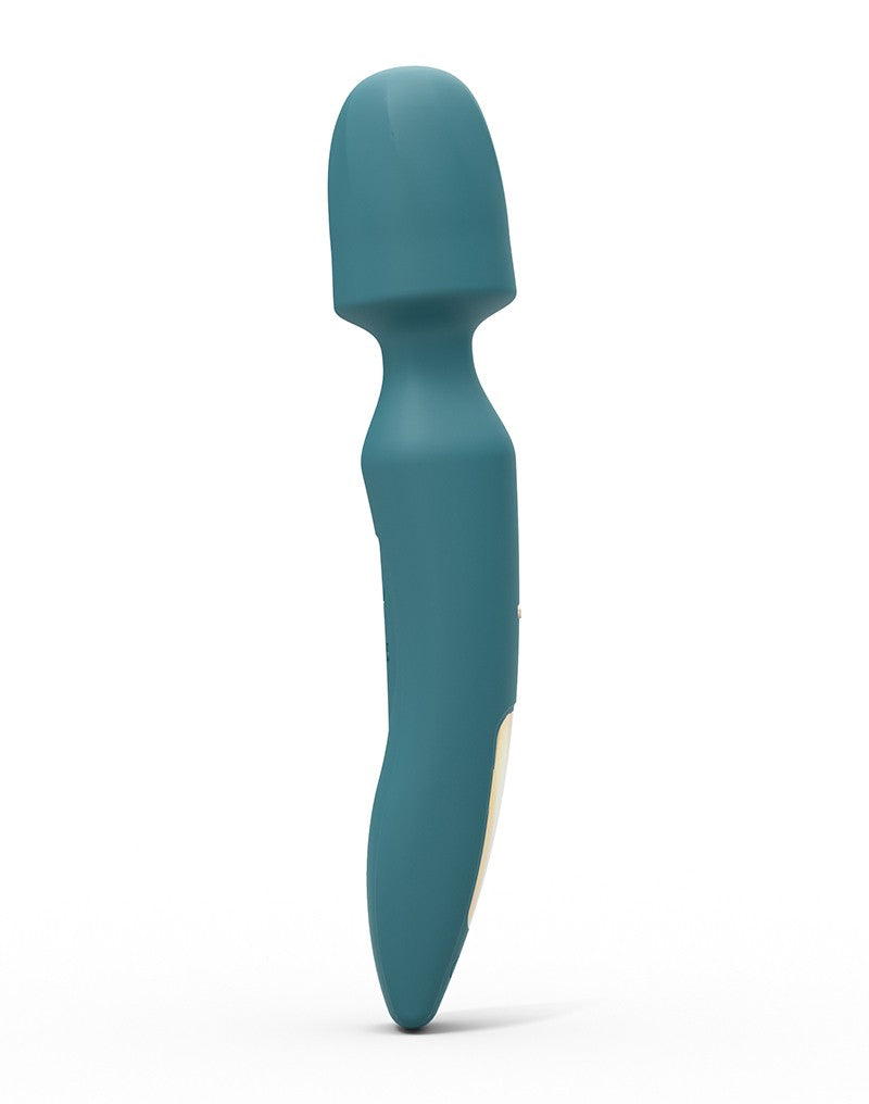 3: Love to Love - R-Evolution - Zauberstab-Vibrator mit 2 Aufsätzen - Blau