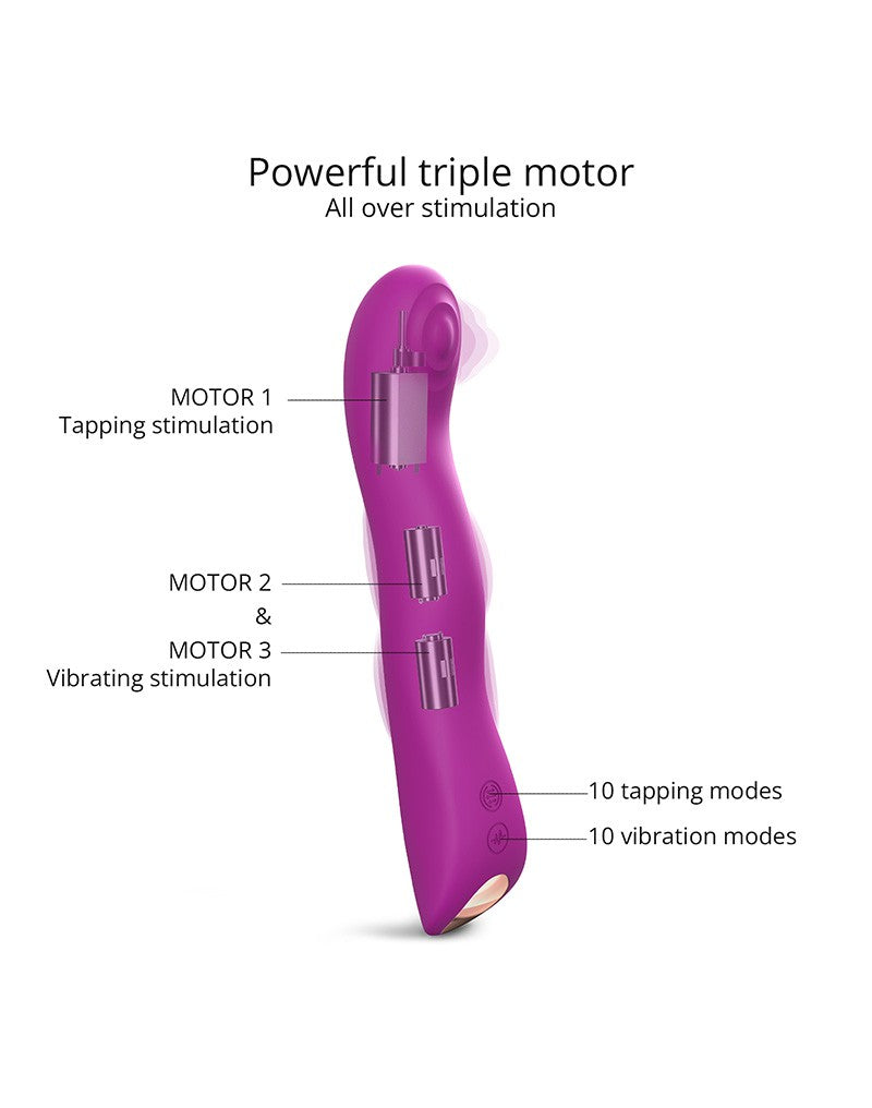 Love to Love - Swap - P&G Spot Tapping Vibrator - Pink